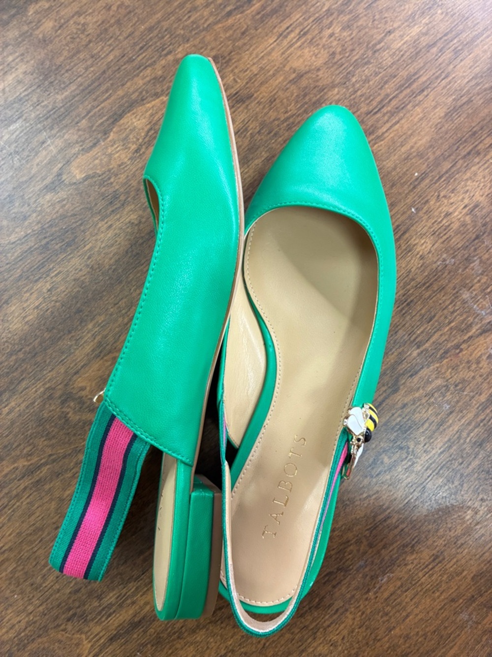 Talbots Edison Nappa Slingback